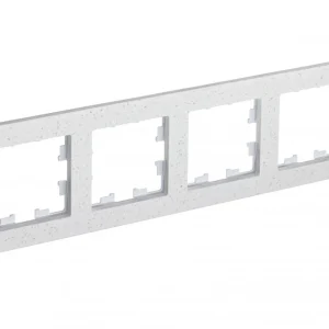 Systeme Electric AtlasDesign Nature Мрамор крем роял Рамка 4-ая