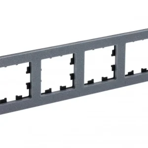 Systeme Electric AtlasDesign Nature Мрамор айс грей Рамка 4-ая