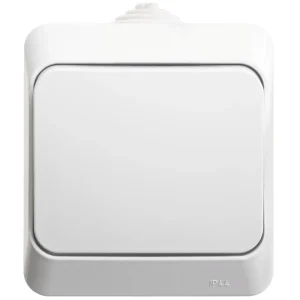 Systeme Electric Этюд наруж Бел Переключатель 1-клавишный IP44 сх.6