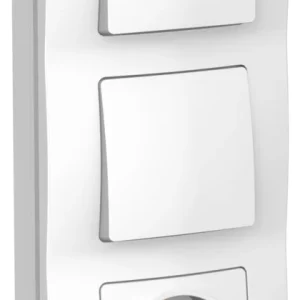Systeme Electric Blanca внутр Бел Блок: Розетка з/к шт 16А, 250В+выкл1кл.+выкл 1кл.