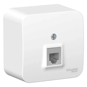 Systeme Electric Blanca наруж Бел Розетка ТЛФ RJ11 изолир. пластина