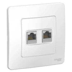 Systeme Electric Blanca внутр Бел Розетка 2-ая компьютерная RJ45