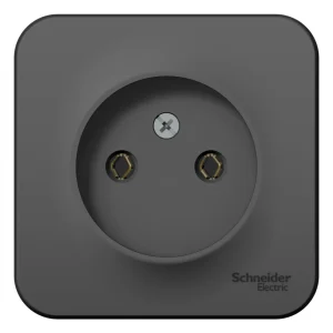 Systeme Electric Blanca наруж Антрацит Розетка б/з без шторок, 16А, 250В