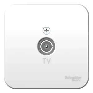 Systeme Electric Blanca наруж Бел Розетка TV, изолир. пластина