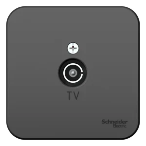 Systeme Electric Blanca наруж Антрацит Розетка TV, изолир. пластина