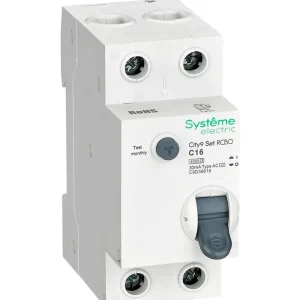 Systeme Electric City9 Set Авт. выкл. диф. тока (АВДТ) 1P+N С 16А 6kA 30мА Тип-AС 230В