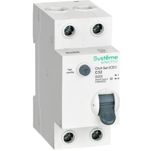Systeme Electric City9 Set Авт. выкл. диф. тока (АВДТ) 1P+N С 32А 6kA 30мА Тип-A 230В