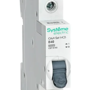 Systeme Electric City9 Set Автоматический выключатель (АВ) B 40А 1P 6kA 230В