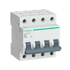 Systeme Electric City9 Set Автоматический выключатель (АВ) B 25А 4P 6kA 400В