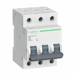 Systeme Electric City9 Set Автоматический выключатель (АВ) С 16А 3P 4.5kA 400В