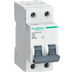 Systeme Electric City9 Set Автоматический выключатель (АВ) С 63А 2P 6kA 230В