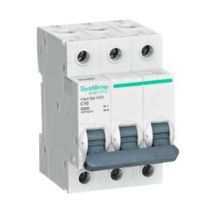 Systeme Electric City9 Set Автоматический выключатель (АВ) С 10А 3P 6kA 400В
