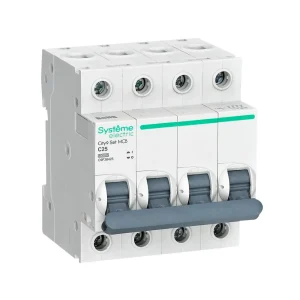 Systeme Electric City9 Set Автоматический выключатель (АВ) С 25А 4P 6kA 400В