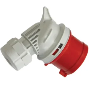 DKC Вилка кабельная угловая IP44 16A 3P+E+N 400В