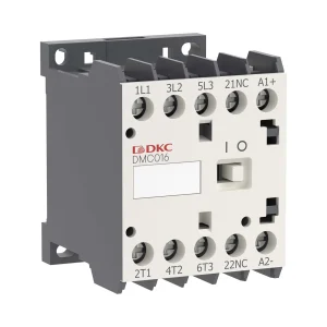 DKC Миниконтактор YON DMC016 16A 7,5кВт AC3 3P кат. 24В AC 1НО