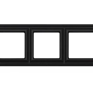 JUNG EcoProfi DECO Черный матовый Рамка 3-ая