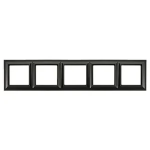 JUNG Eco Deco Рамка 5-постов термопласт черный матовый