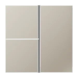JUNG KNX LS 990 Edelstahl Комплект накладок, 3гр