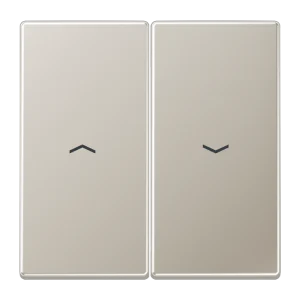 JUNG LS 990 Edelstahl Клавиша 2-ая жалюзийная
