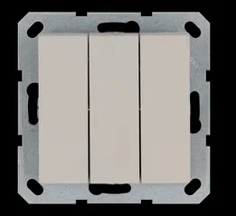 Jasmart G Тауп Выключатель 3-кл 10A 250V~