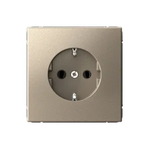 Systeme Electric ArtGallery Шампань Розетка с заземлением, 16А, механизм, быстрозажим. клем.