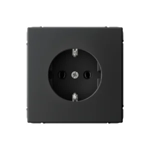 Systeme Electric ArtGallery Карбон Розетка с заземлением, 16А, механизм, быстрозажим. клем.