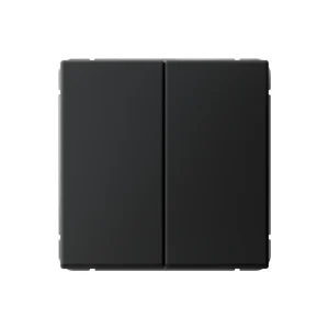 Systeme Electric ArtGallery Карбон Переключатель 2-клавишный, сх.6/2, 10АХ, механизм