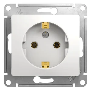 Systeme Electric Glossa Бел Розетка с/з