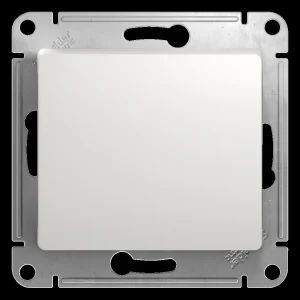 Systeme Electric Glossa Бел Переключатель 1-клавишный, сх.6, 10АХ
