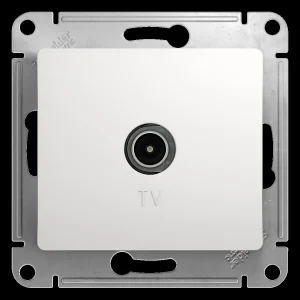 Systeme Electric Glossa Бел Розетка TV оконечная 1DB