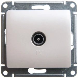 Systeme Electric Glossa Перламутр Розетка TV оконечная 1DB