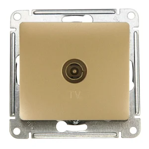 Systeme Electric Glossa Перламутр Розетка TV коннектор
