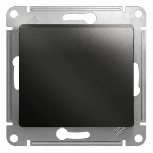 Systeme Electric Glossa Антрацит Переключатель 1-клавишный, сх.6, 10АХ