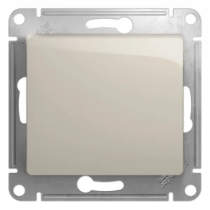Systeme Electric Glossa Молочный Переключатель перекрестный, сх.7,10AX
