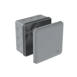 Systeme Electric MultiBox Серая Коробка распределительная с мембранными вводами IP66 100х100х50 (со стикером)