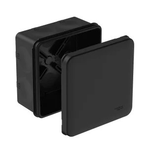 Systeme Electric MultiBox Черная Коробка распределительная с мембранными вводами IP66 85х85х42 (со стикером)
