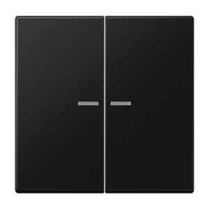 JUNG LS 990 Черный матовый Клавиша 2-ая с подсветкой