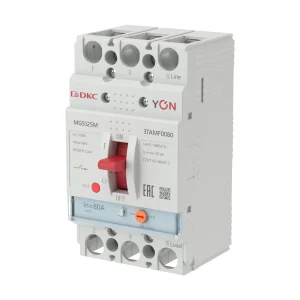 DKC Авт. выкл. YON MGS125 3P 64-80A 25kA
