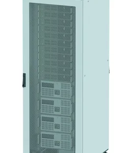 DKC Разобранный 19" IT-CQE 42U 600х2000х800, двери перфорированная + перфорированная, RAL7011/7035