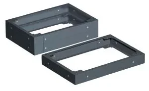 DKC Цоколь для угловых секций CQE, 500 x 500 x 200мм RAM block