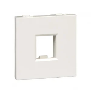 Systeme Electric Лиц.плата W45 2мод 1xKeystone RAL9010