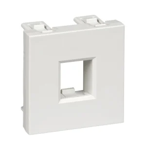 Systeme Electric Лиц.плата W45 2мод 1xKeystone RAL9003