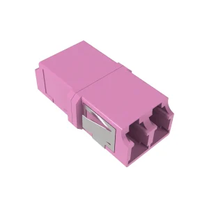 DKC Адаптер LC/UPC-Duplex TOP, Senior/Senior, SC-footprint, OM4, пурпурный