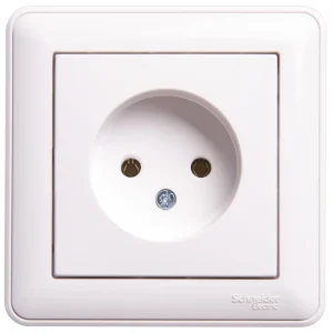 Systeme Electric Wessen 59 Бел Розетка б/з без шторок, 16А (в сборе)