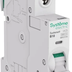 Systeme Electric Systeme9 Автоматический выключатель (АВ) B 10A 1P 6kA 230В