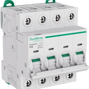 Systeme Electric Systeme9 Автоматический выключатель (АВ) C 32A 4P 6kA 400В