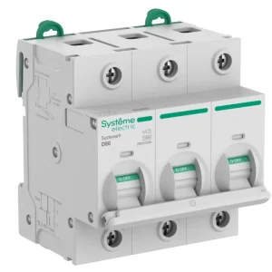 Systeme Electric Systeme9 Автоматический выключатель (АВ) 27мм D 80A 3P 10 kA 400В