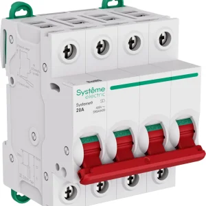 Systeme Electric Systeme9 Выключатель нагрузки (ВН) 4P 20A 400В