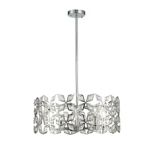 ST Luce SL1104.103.05 Светильник подвесной хром/прозрачный E14 5*60W
