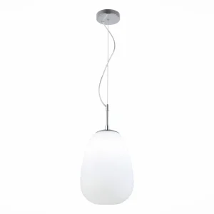 ST Luce SL1168.113.01 Подвес Хром/Белый E27 1*40W